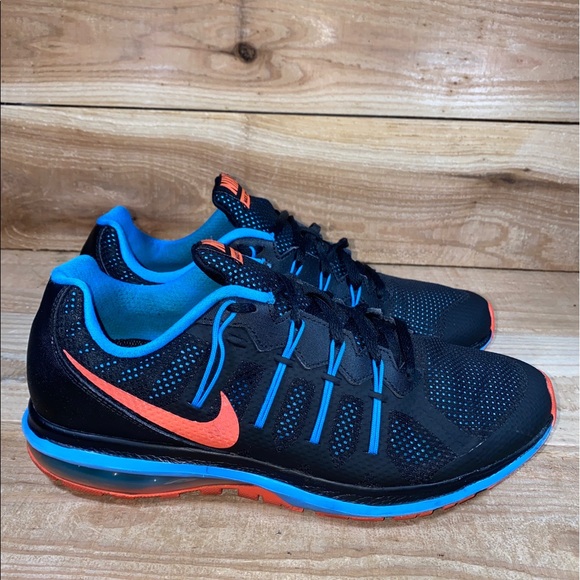 Womens Nike Air Max DYNASTY Black Textile Sz 10 - Picture 4 of 10